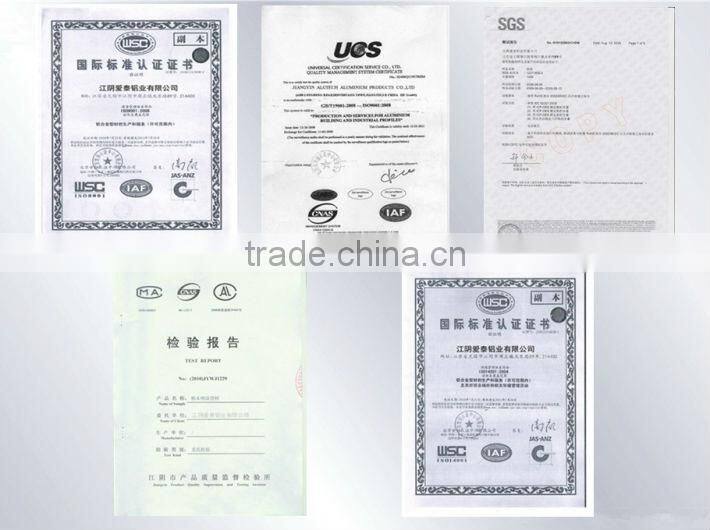 aluminum extrusion profile for auto window