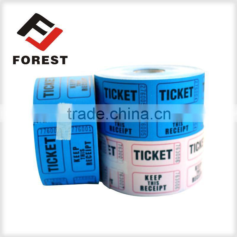 Supply cheap price high quality dance distributed lottery drawing tickets