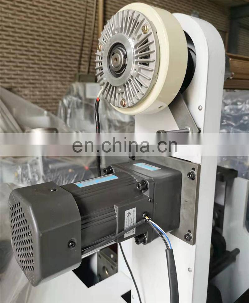 USK420 Automatic Blank Label Vinyl Sticker Rotary Magnetic Cylinder Die Cutting Slitting and Rewinding Machine