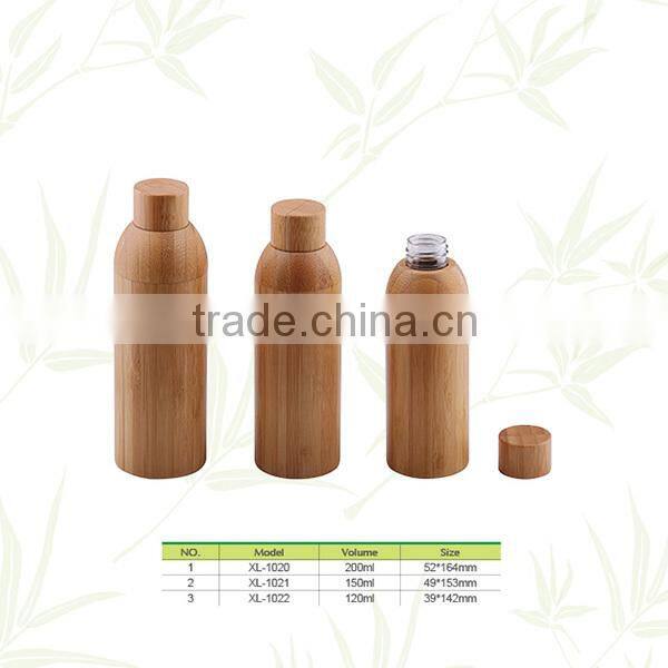 Multifunctional 200ml bamboo lotion bottle with high quality
