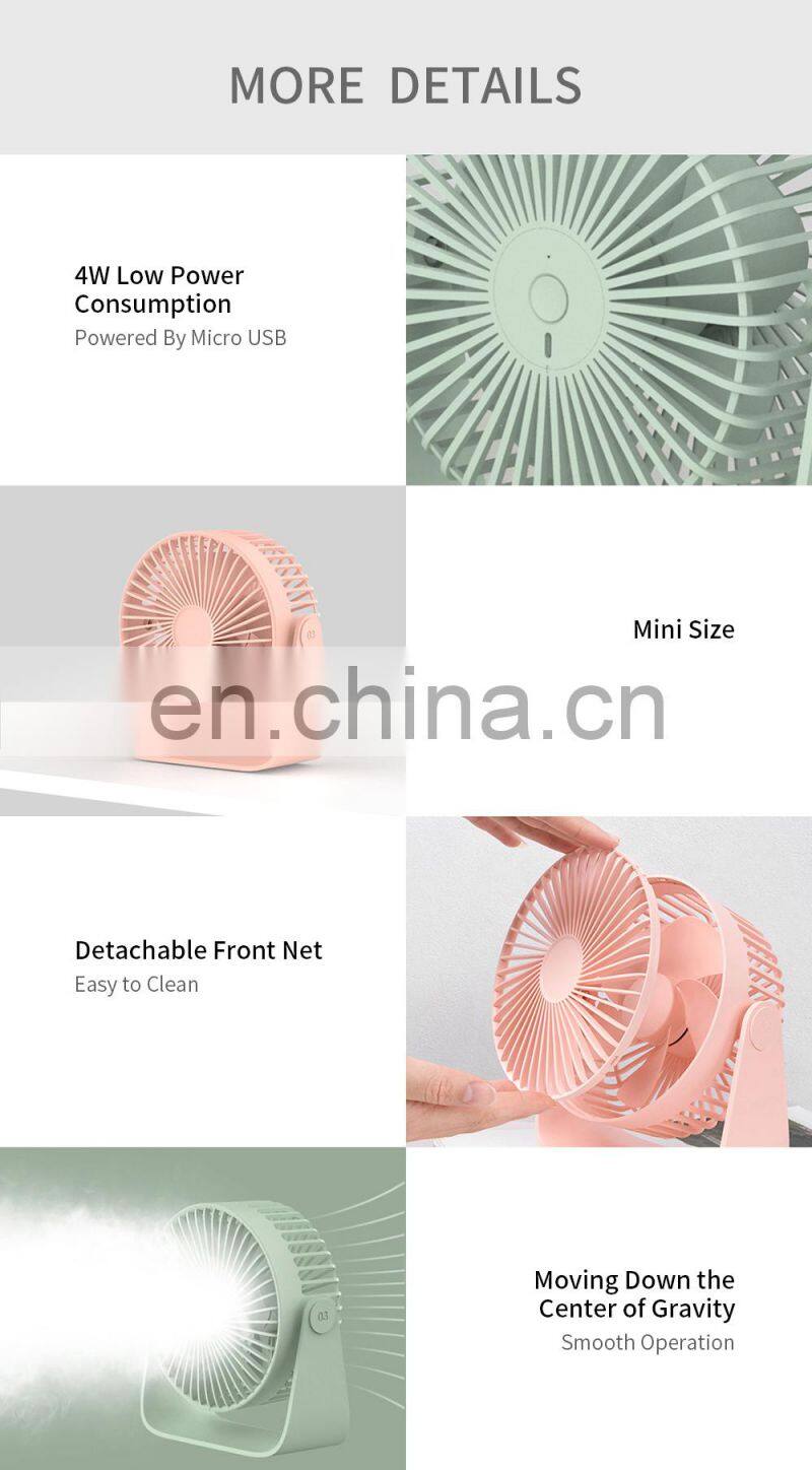 SOTHING fan GF03 desktop aromatherapy USB mini fan mini silent fan
