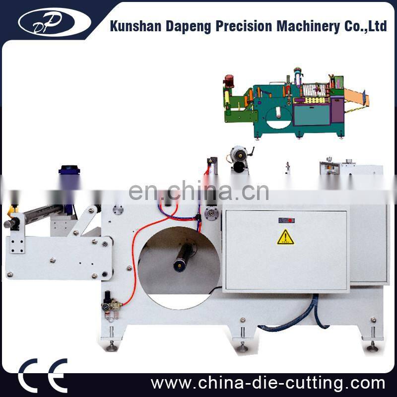automatic roll to sheet paper foil aluminium foil cutter