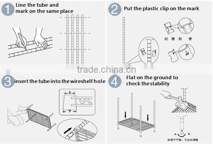 Multilayer Stainless Steel Room Furniture Rack