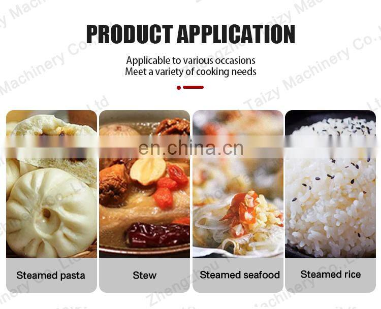 Steamer Food Machine 12 24 Layers Momo Bun Baozi Steamer Machine
