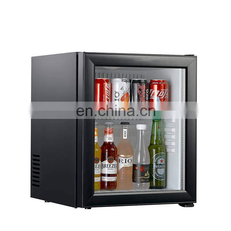 Factory direct supplier professional super logo beverage electronic metal wine cooler freezer mini refrigerator for India