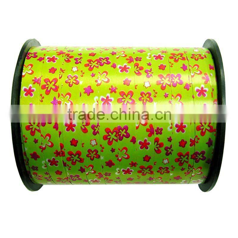 Latest Everyday Gift Wrapping PP Ribbon/Plastic Printed ribbon made in china