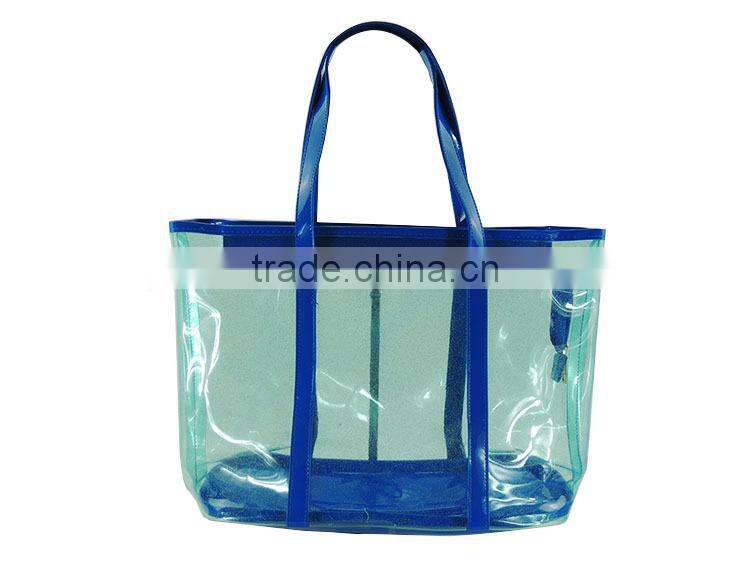 fashion style PVC bag/PVC beach bag/tote bag
