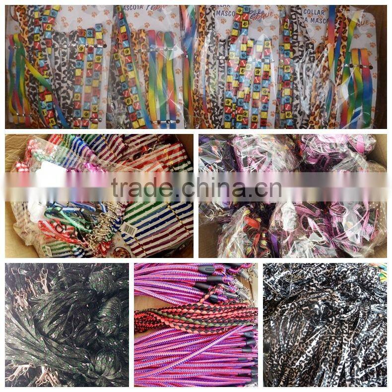 Fashion design dog leash dog collar pet products kinds of colors