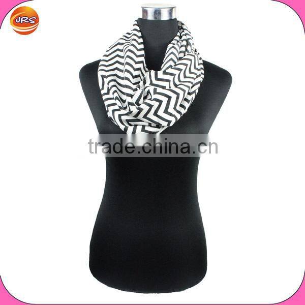 lady's chevron infinity scarf