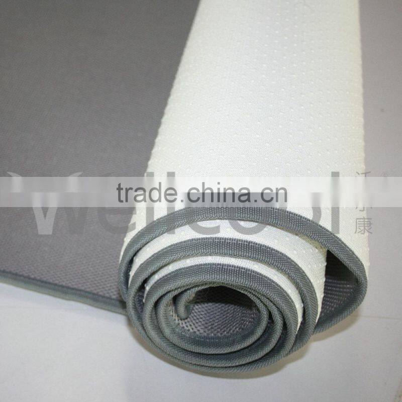 NON-SLIP 3d spacer mesh fabric yoga pad