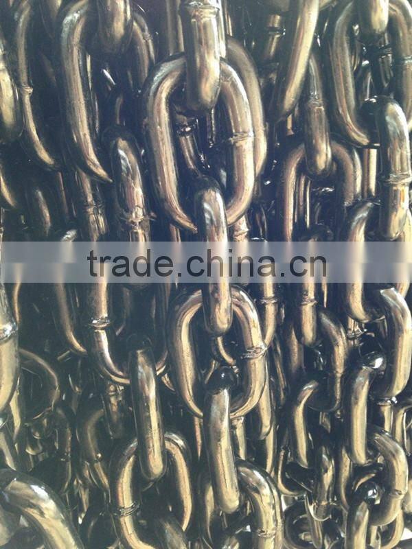 High Strength Hardened ASTM G80 Link Chain