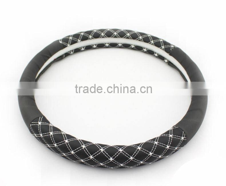 pu glow in the dark swift car steering wheel cover