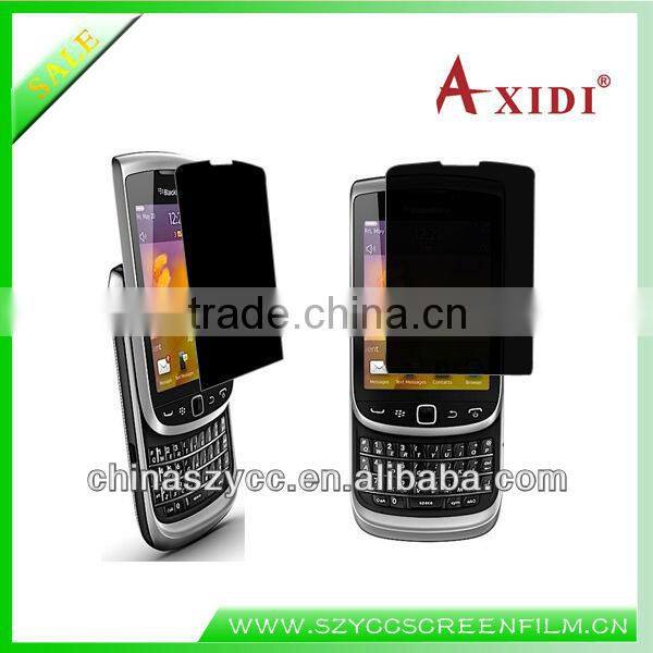 Protect Your Privacy Factory Manufactury For Hottest type Blackberry9800 Privacy Protector Film