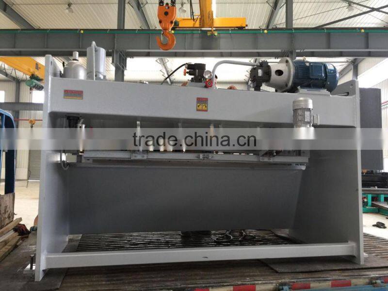Good aftersale service cut sheet machine 12 feet copper plate shear machine