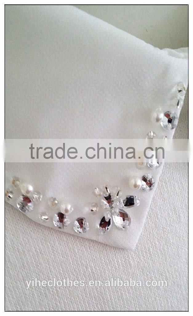 Fashion polo neck knitting wear short-sleeve sweater pullover