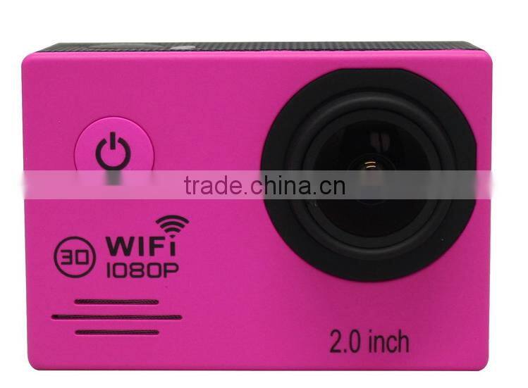 SJ7000 Full HD 1080P Waterproof Action Camera WIFI Sports Camcorder +Extra battery + Charger 2.0"LCD Diving Helmet Camera DVR