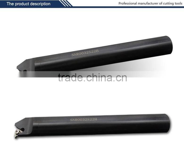 Stable Performance Flow Cutting Edge Threading Tool Holder with Carbide Inserts