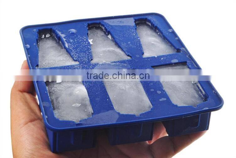 Hot sale FDA and LFGB creative silicone ice mould custom silicone ice cube tray