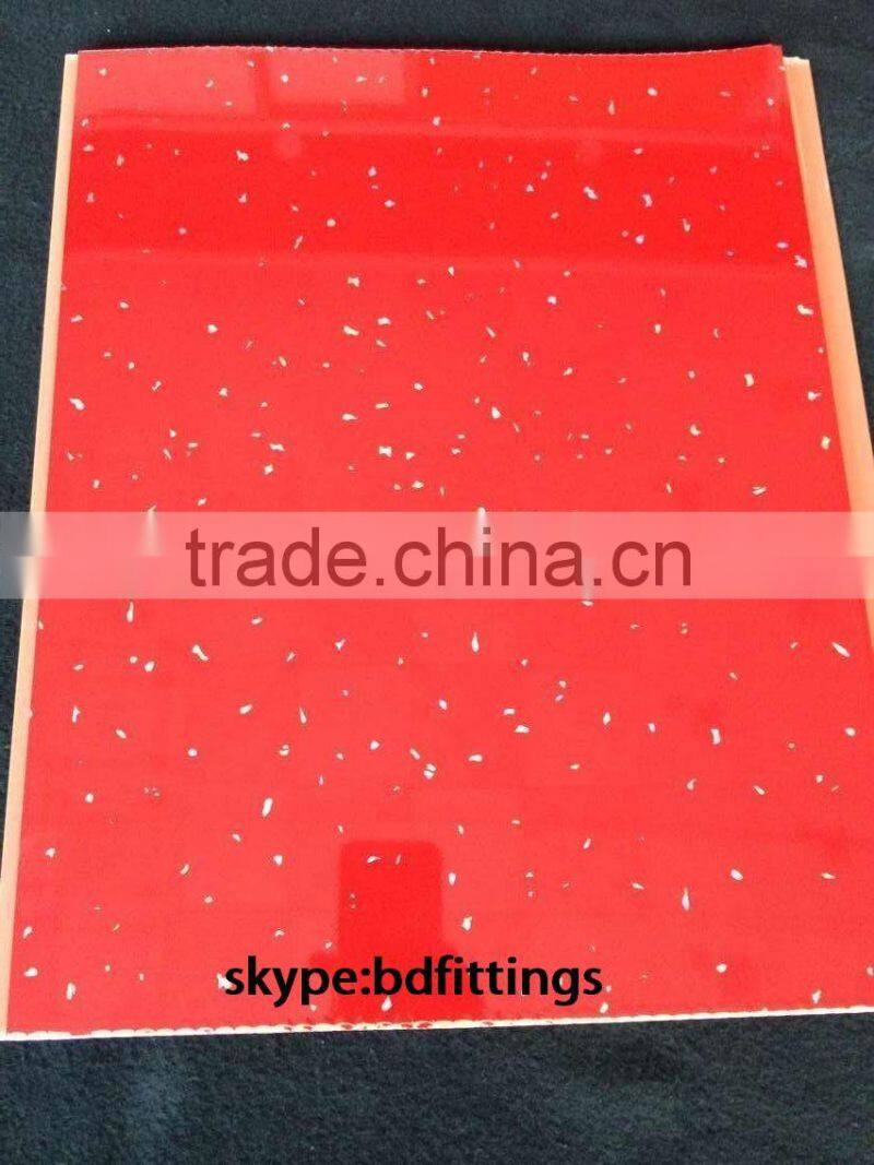 plastic panel wall board types of pvc ceiling board