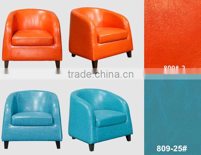 single sofa pu used cafe chair
