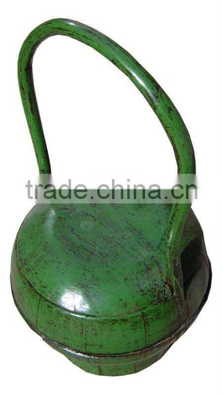 Reproduction vintage chinese classical antique solid wood basket