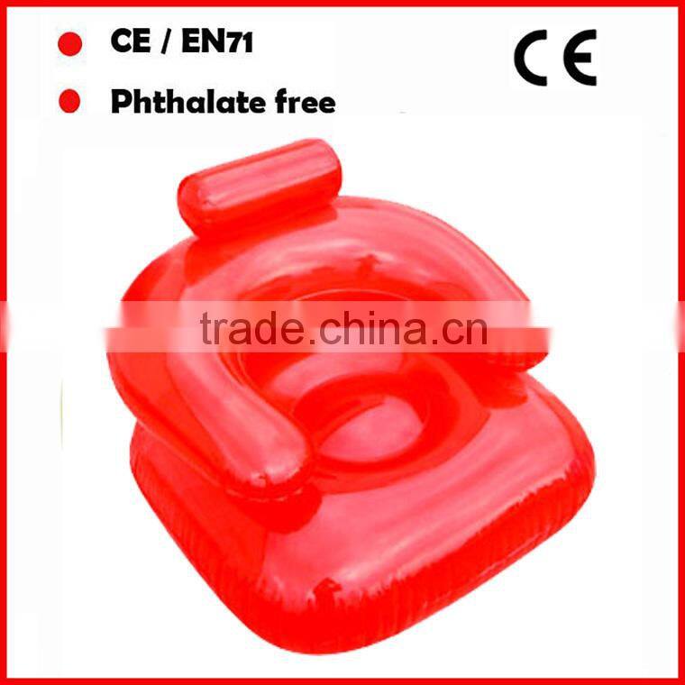 football inflatable sofa/ air chair/cheap inflatable sofa/inflatable football sofa for promotional