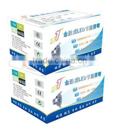 Color paper led light package box