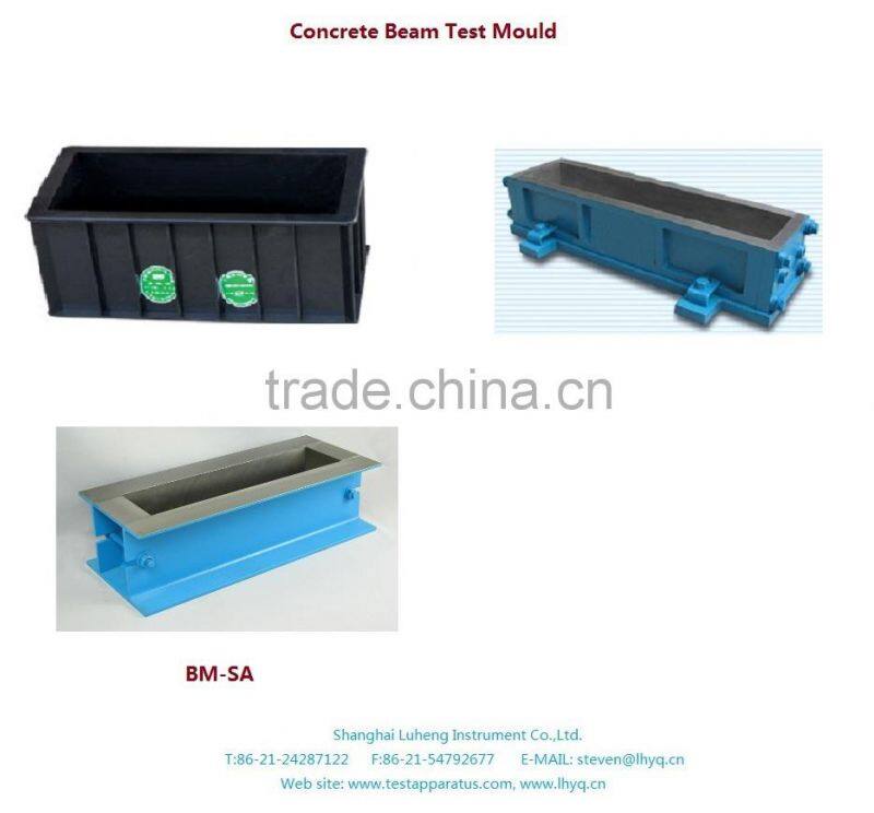 40*40*160mm Steel Three Gang Cement Mortar Prism Test Mould