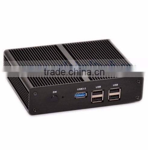cheap Smallest computer Fanless Mini PC N3510 2GB RAM 64 GB SSD windows10 & linux desktop Opera Mini Free Download Nettop pc
