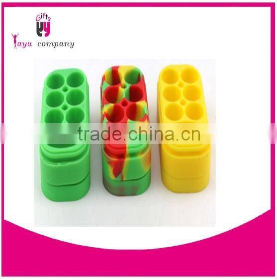 3ml 5 ml 7 ml silicone container for wax/oil