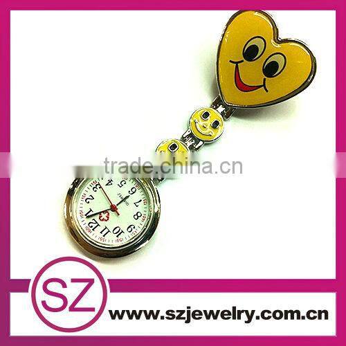 new style cute blue nurse pin watch for sale