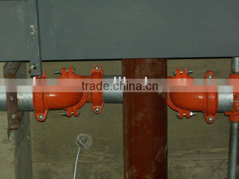 UL/ FM Ductile iron heavy duty flexible coupling