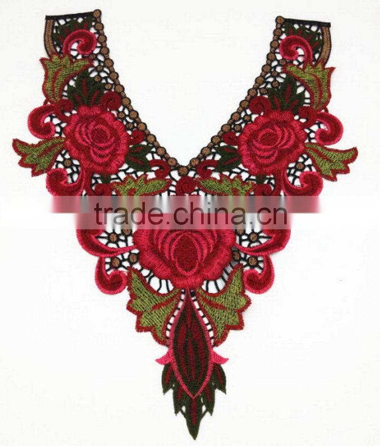 Good quality Best-Selling black lace collar shirt