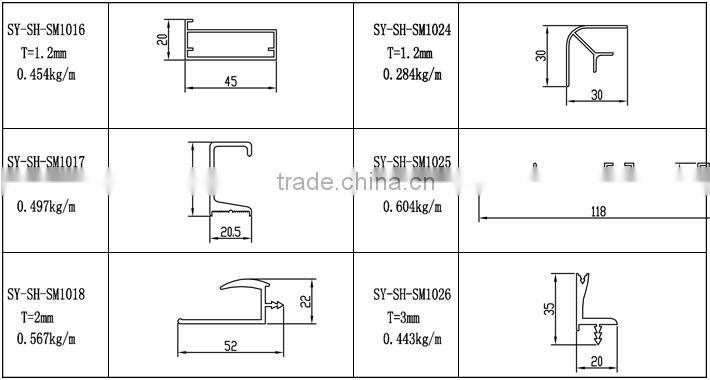 Custom Made Aluminium Wardrobe Frame