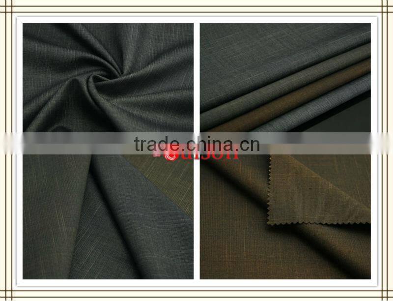 Hot Selling Cotton Elastane Fabric Pin Stripe and Slub Yarn FU1081-3