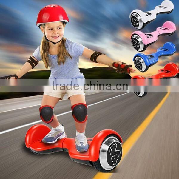 2016 hot sale kids self balancing electric mini scooter 2 wheel Ancheer plum round US plug 4.5 Inch AM002550