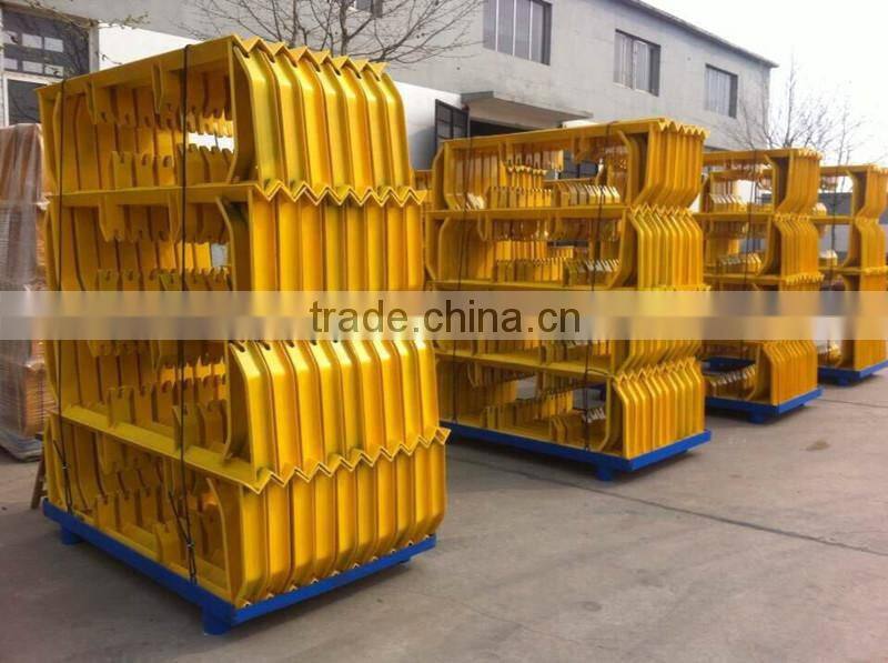 Long Life Working Conveyor Return Idler Roller Brackets For Steel Industry
