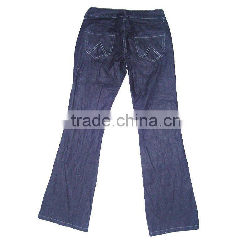 Ladies Fashion stock denim jeans