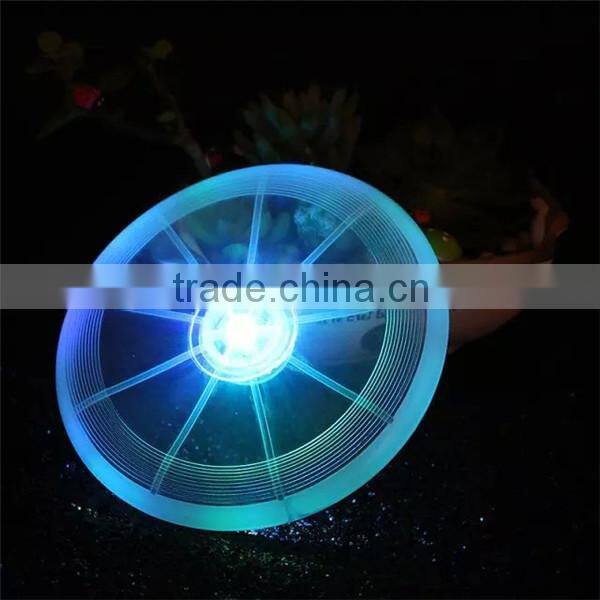 wholesale flashing colorful led frisbee