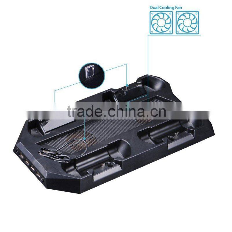SmaAcc PS4 stand controller Dual Cooler Fans Saskins stickers for ps4 stand paypal