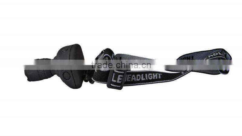 GS-6002 zoomable led head lamp with cre Q5 bulb
