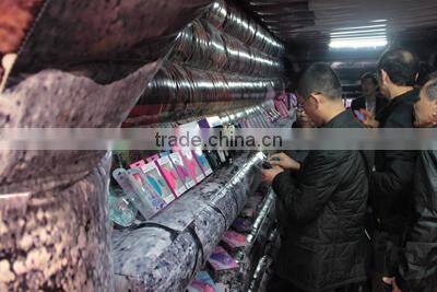 TPE Purple Vibrating Dual Man Cock Ring Pictures Penis Erection