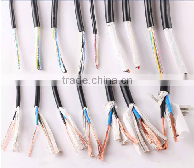 IEC RVV 2 cores 0.75mm2 multi stranded electric wire cable roll