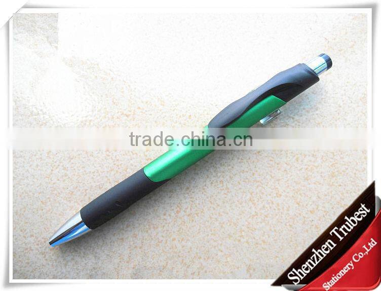 Fashion design hot sell cheap plastic ball pen with logo