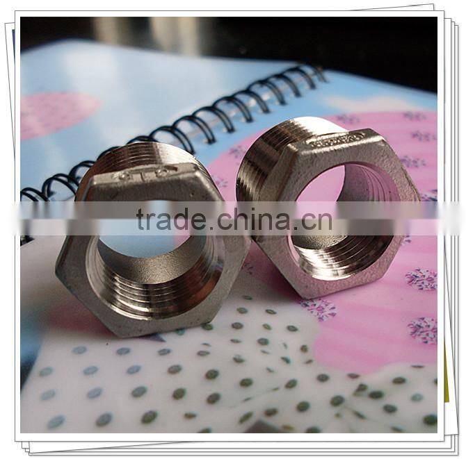 high-quality steel pipe fitting hexagon bushing