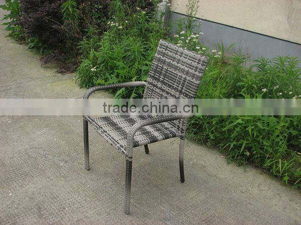 New Dining Table Sets PE Rattan Changed Color Rattan