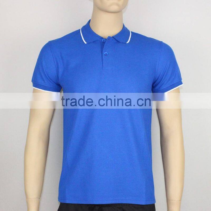 Wholesale plus size t shirt polo 2016 China manufacturer