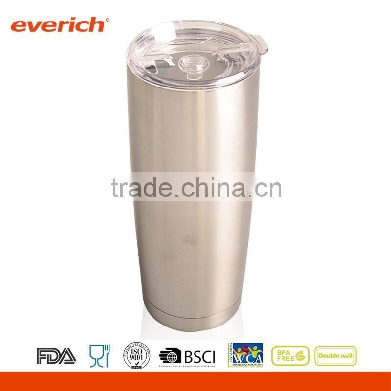 Promotion double wall steel tumbler