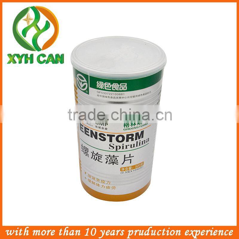 Milk powder tin cans from dust free workshop for 2015