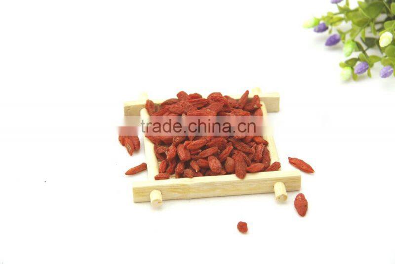Ningxia wolfberry and Goji berry Dried Goji Berry health benefits 580 Grains/50g Export level Goji berry dried fruit nutrition